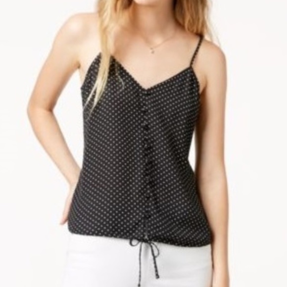 Hippie Rose Tops - NWT $34 HIPPIE ROSE POLKA DOT SMALL TOP